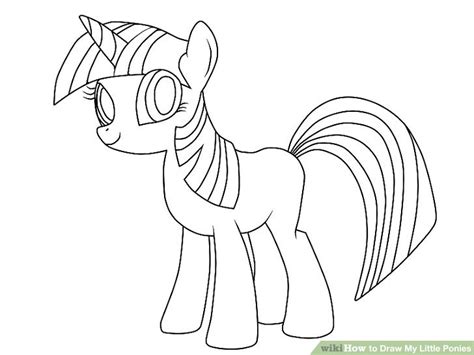 4 Ways To Draw My Little Ponies Wikihow