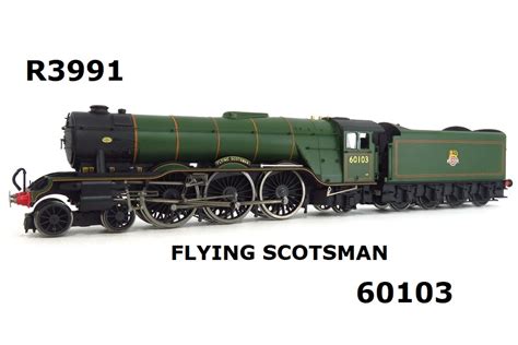 Hornby R3991 Class A3 4 6 2 60103 Flying Scotsman In Br Green Liver With Early Emblem