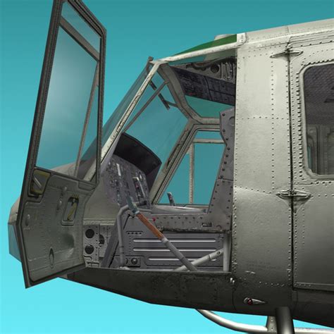 3d blackhawk interior pack model