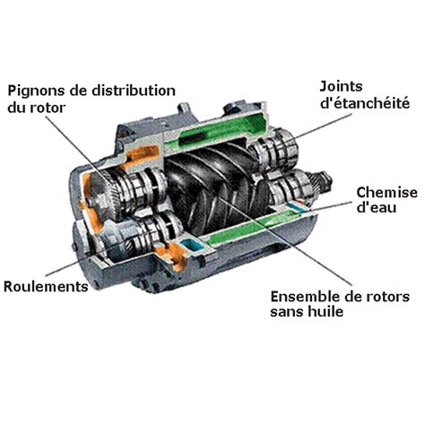 Types De Compresseurs Dair Et Dispositifs De Régulation