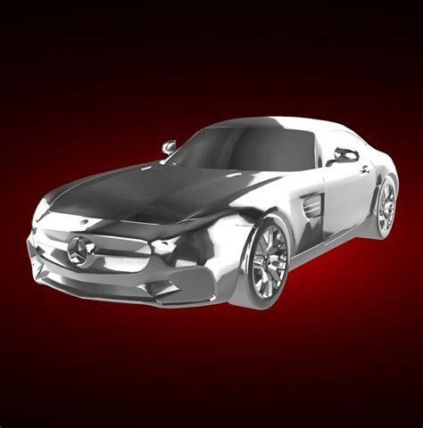 Fichier Stl Mercedes Amg Gt 🚗 ・modèle Imprimable En 3d à Télécharger・cults