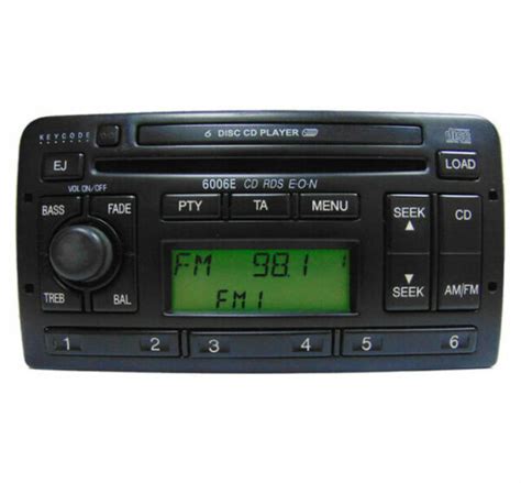 Ford E Cd Rds Eon Din Disc Cd Changer Black For Sale Online