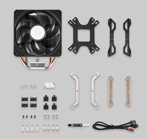 Buy The Cooler Master Hyper Evo V Cpu Cooler X Mm Fan Mm