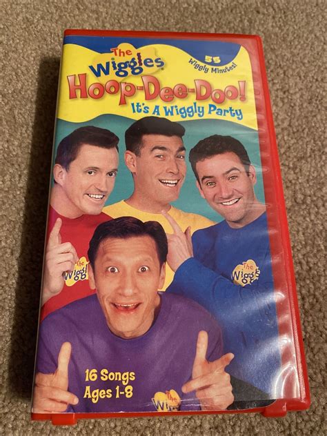 The Wiggles Hoop Dee Doo Its A Wiggly Party Vhs