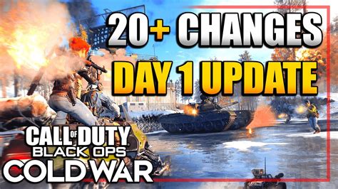 All Major Changes For Black Ops Cold War Launch Content Nerfs More