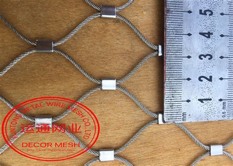 Lightweight Stainless Steel X Tend Cable Mesh Fall Protection Environment Friendly