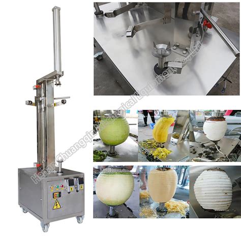 Butternut Squash Peeling Machine Automatic Fruit Melon Skin Peeler