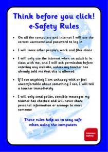 Think Before You Click E Safety Poster By Nellyache Teaching