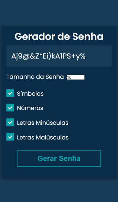 GitHub JvMeanda Gerador De Senha Gerador De Senha JavaScript E