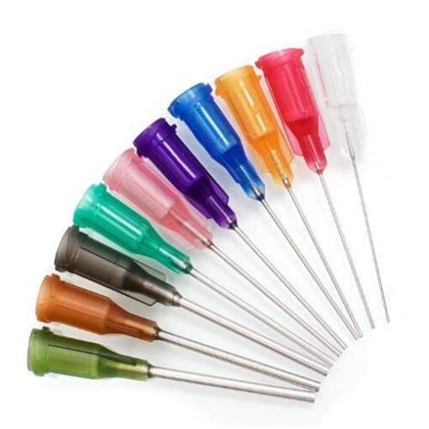 1 5 Blunt Dispensing Needles Syringe Needle Tips For Glue Oil Ink 14