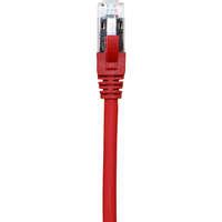 100 439 Excel Cat6 Patch Lead F UTP Shielded LSOH Blade Booted 3 M Red