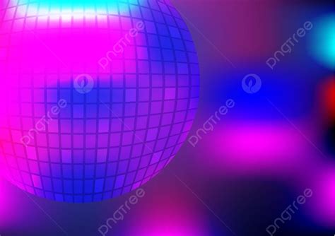Disco Background Disco Glowing Vivid Vector Disco Glowing Vivid Png