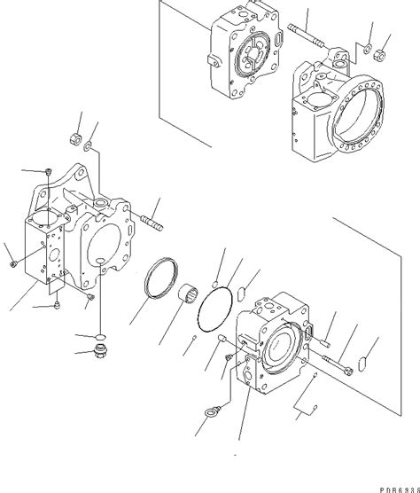 L KOMATSU PUMP ASS Y Запчасти
