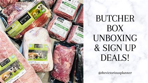 The Best Meat Subscription Box Butcherbox Unboxing High Quality