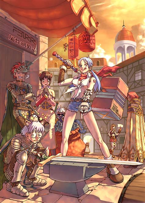 Promotional Illustration Ragnarok Online Art Gallery Character Art