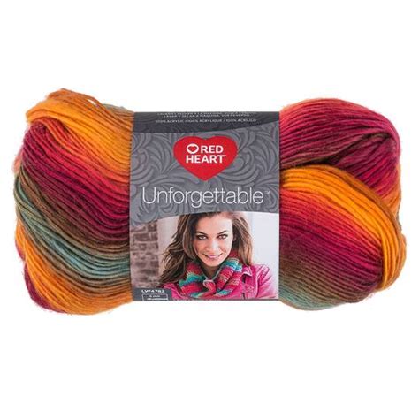 Red Heart® Unforgettable™ Yarn Basic Yarn Michaels