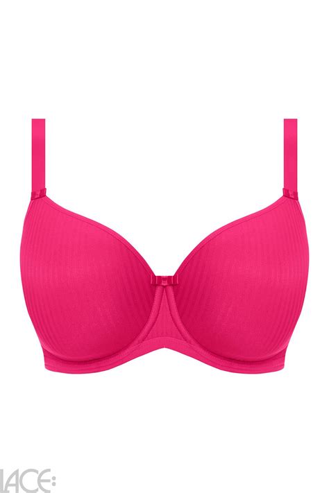 Freya Lingerie Idol T Shirt Bh F J Cup Hot Pink Lace De