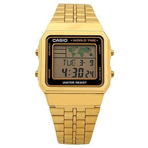 Reloj Dorado Casio Unisex Los Relojes Dorados Casio Nunca Van A Pasar