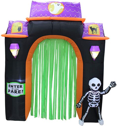 Tis Your Season | 8 ft. Halloween Inflatable Haunted House Archway