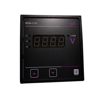 Rish Eine V 3P Digital Panel Meter AC Voltmeter E Store Is A Complete