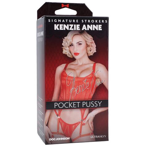 Signature Strokers Kenzie Anne Ultraskyn Pocket Pussy Vanilla Shop