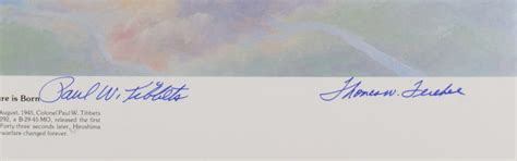 Lot ENOLA GAY CREWMEMBERS