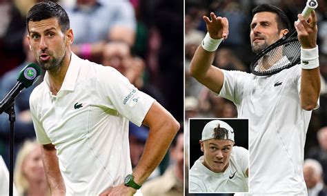 Novak Djokovic Accuses Centre Court Crowd Of Disrespect During