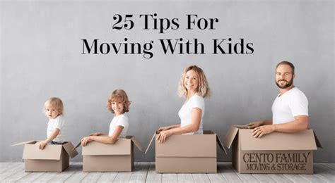 25 Tips To Make Moving With Kids Easier Cento Moving