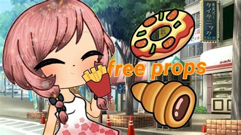 Gacha Props Free To Use Food Green Screen Outfit Youtube