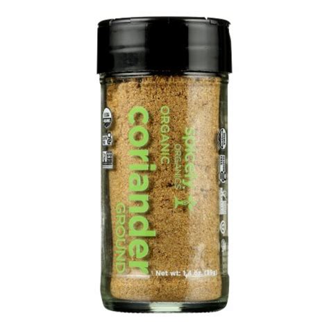 Spicely Organics Organic Coriander Ground Case Of 3 14 Oz 3