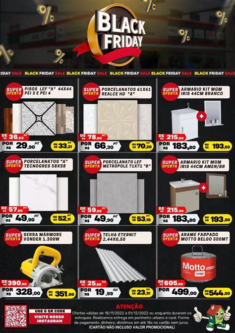 Confira As Ofertas Especiais Da Black Friday Casa Da Constru O