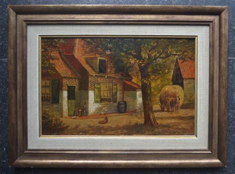 Albert Hendrik Van Eynsbergen Boerenhoeve Verkocht Kunstveiling Nl