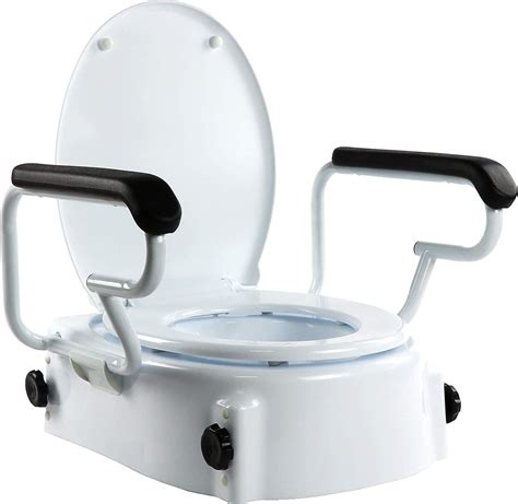 OrtoPrime Kippbarer Toilettenlift Mit Klappbaren Armlehnen