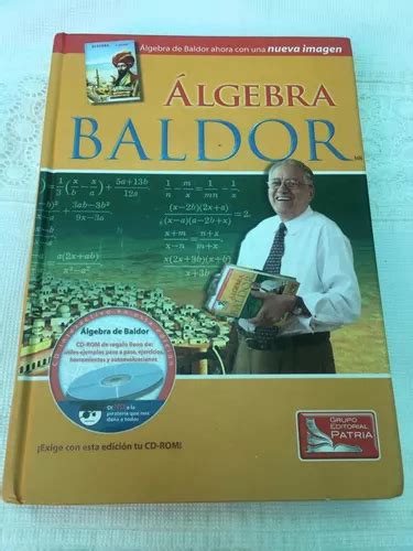 Lgebra Autor Baldor Editorial Patria Nueva Edici N Con Cd Env O Gratis