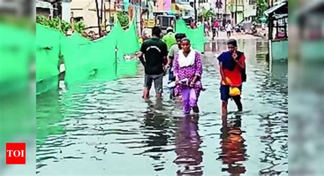 Waterlogging Heavy Rain Leads To Waterlogging In Parts Of Cuttack