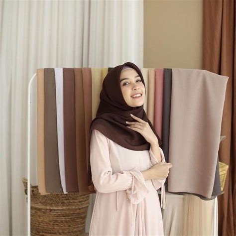 Daily Hijab Bella Square Jilbab Kerudung Segiempat 4 Lazada Indonesia