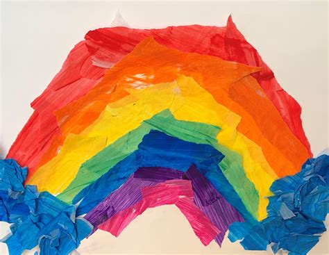 Colorful Fall DIY Craft: Rainbow Windsock