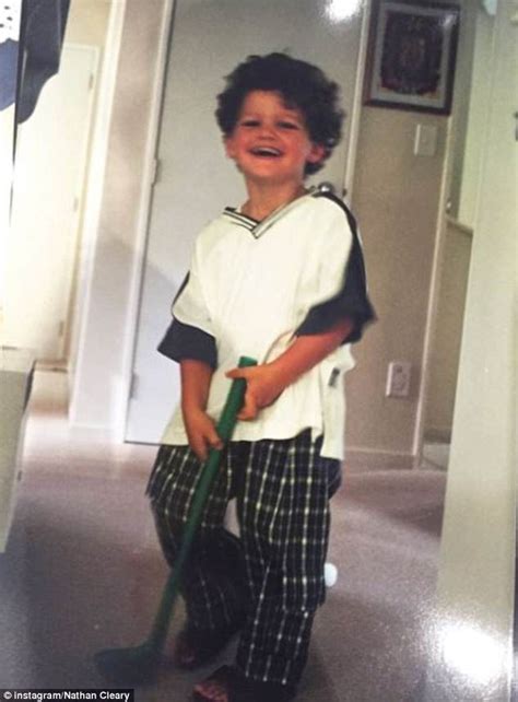 State Of Origin Star Nathan Cleary In Cute Throwback Instagram Snap