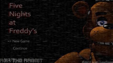 Fnaf 1 Menu Sfm Version By Rextherabbit03 On Deviantart