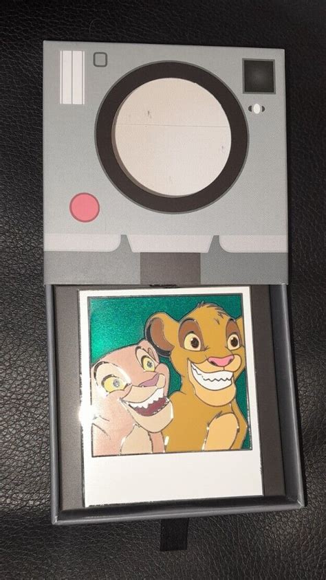 2022 Disney D23 Expo MOG WDI Say Cheese Polaroid Pin The Lion King