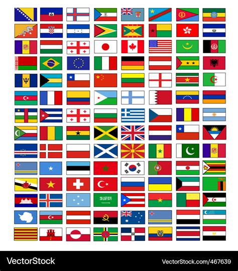 All Vector World Country Flags All Flags Are Royalty Images