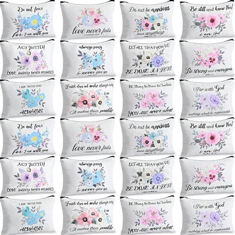 Amazon Talltalk Pieces Christian Cosmetic Bags Bulk For Women