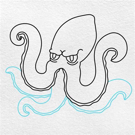 Draw Kraken Helloartsy