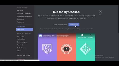 Tutorial Como Unirse A Una Casa Del Hypesquad De Discord Youtube