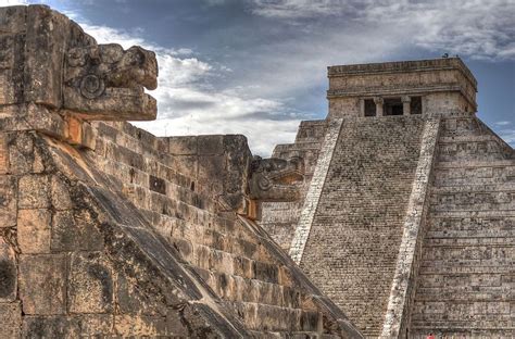 Chichen Itza In Yucatán Mexico Ancient Maya Temples Ruins In The