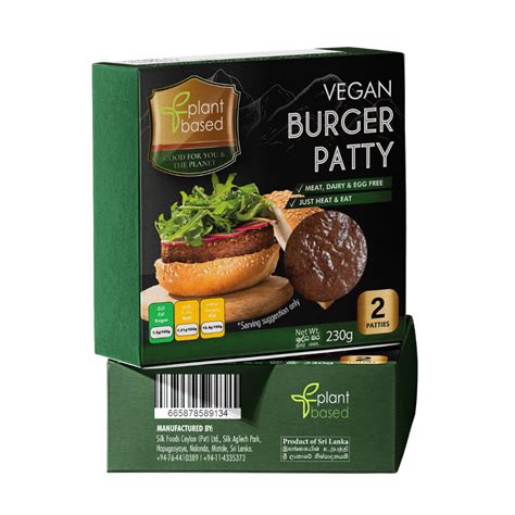 Vegan Burger Patty - 2pcs – Plant Based Studio