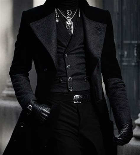 Goth Fashion Mens Formal Style Gothic Fashion Men Mens Outfits