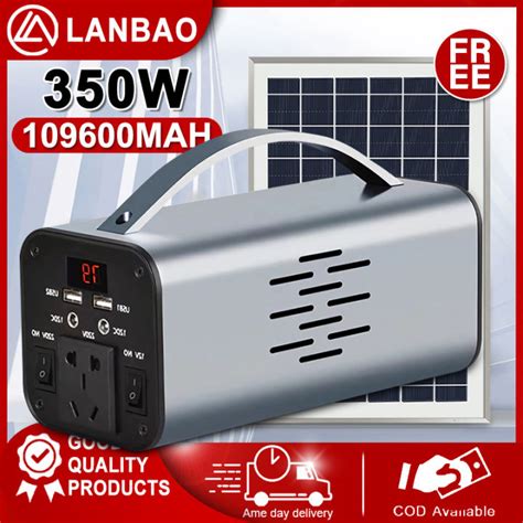 350W 109600mAh Portable Large Capacity Power Station 220V Outdoor