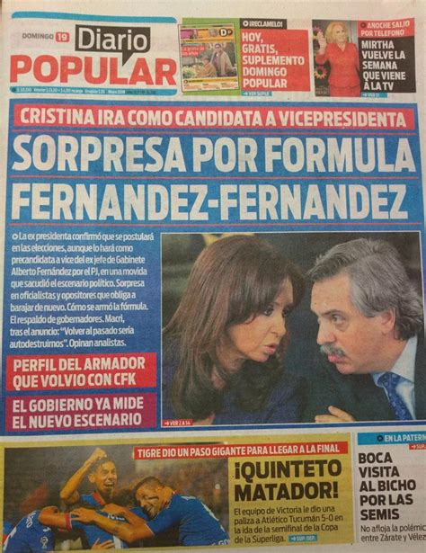 Diario Popular Domingo 19 Mayo De 2019 Infobae