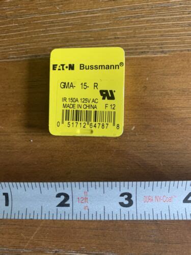 Bussmann Gma 15 R Buss Fuse 15a Gma15r Pack Of 5 D1 Ebay